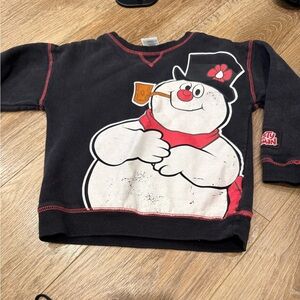Target Black Snowman Sweater